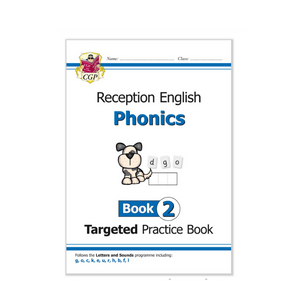 Reception English Practice 5 Work Book Bundle: Phonics Books 1-5