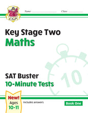 Load image into Gallery viewer, Year 6 Maths &amp; English 10-Minute SATS Buster Test Bundle 1 For Ages 10-11  KS2