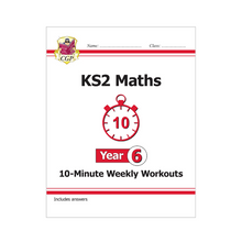 Load image into Gallery viewer, Year 6 Maths and English Home Learning Workbook Bundle for Ages 10 to 11 KS2