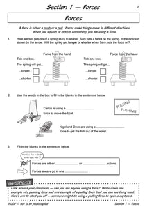 Year 5 Science Home Learning Workbook Bundle for Ages 9-10 KS2