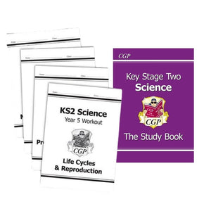 Year 5 Science Home Learning Workbook Bundle for Ages 9-10 KS2